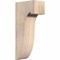 Ekena Millwork Del Monte Smooth Corbel, Douglas Fir, 5 1/2"W x 10"D x 22"H COR06X10X22DEL00SDF - alternate 1